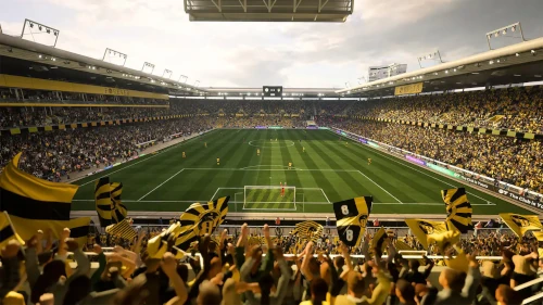 Das Bild zeigt die das Stadion Wankdorf von BSC Young Boys im EA FC 26 Karrieremodus