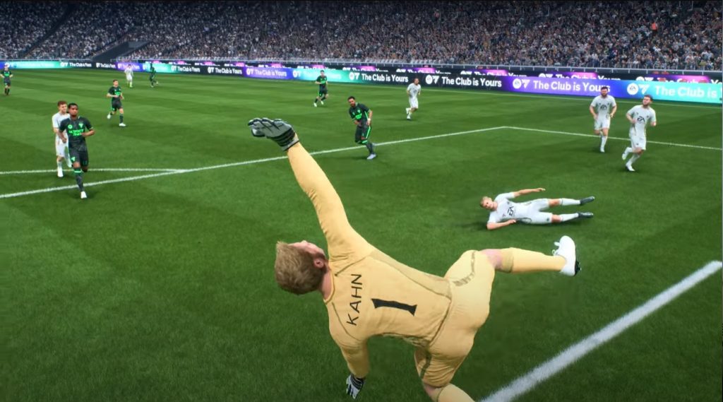Das Bild zeigt Oliver Kahn als Icon im EA FC 26 Karrieremodus