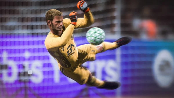 Das Bild zeigt Oliver Kahn als Icon im EA FC 26 Karrieremodus