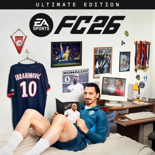 Das Titelbild für den EA FC 26 Karrieremodus mit Zlatan Ibrahimovic