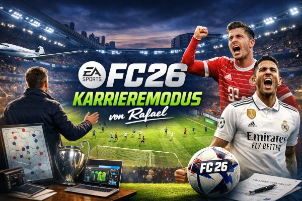 Das Bild illustriert den Blog zum EA FC 26 Karrieremodus von Rafael