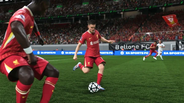 Das Bild zeigt Florian Wirtz im EA FC 26 Karrieremodus