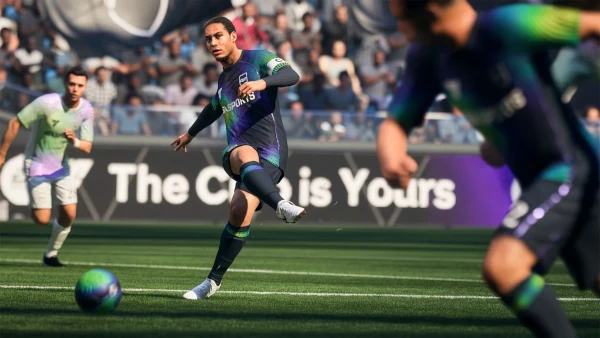 Das Bild zeigt Jamal Musiala im EA FC 26 Karrieremodus