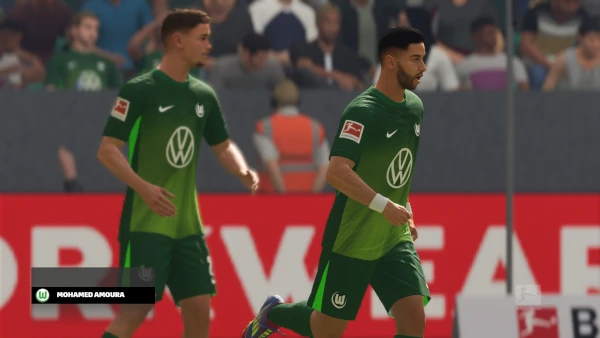 Das Bild zeigt den VfL Wolfsburg im EA FC 26 Karrieremodus