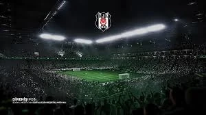 Das bild zeigt das Stadion von Besiktas Istanbul im EA FC 26 Karrieremodus