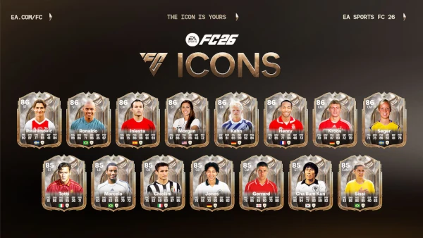 Diese Icons sind bei Vorbestellung in Ultimate Team und teils auch im EA FC 26 Karrieremodus verfügbar