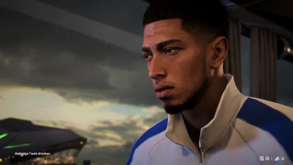 Das Bild zeigt Jude Bellingham im EA FC 26 Karrieremodus