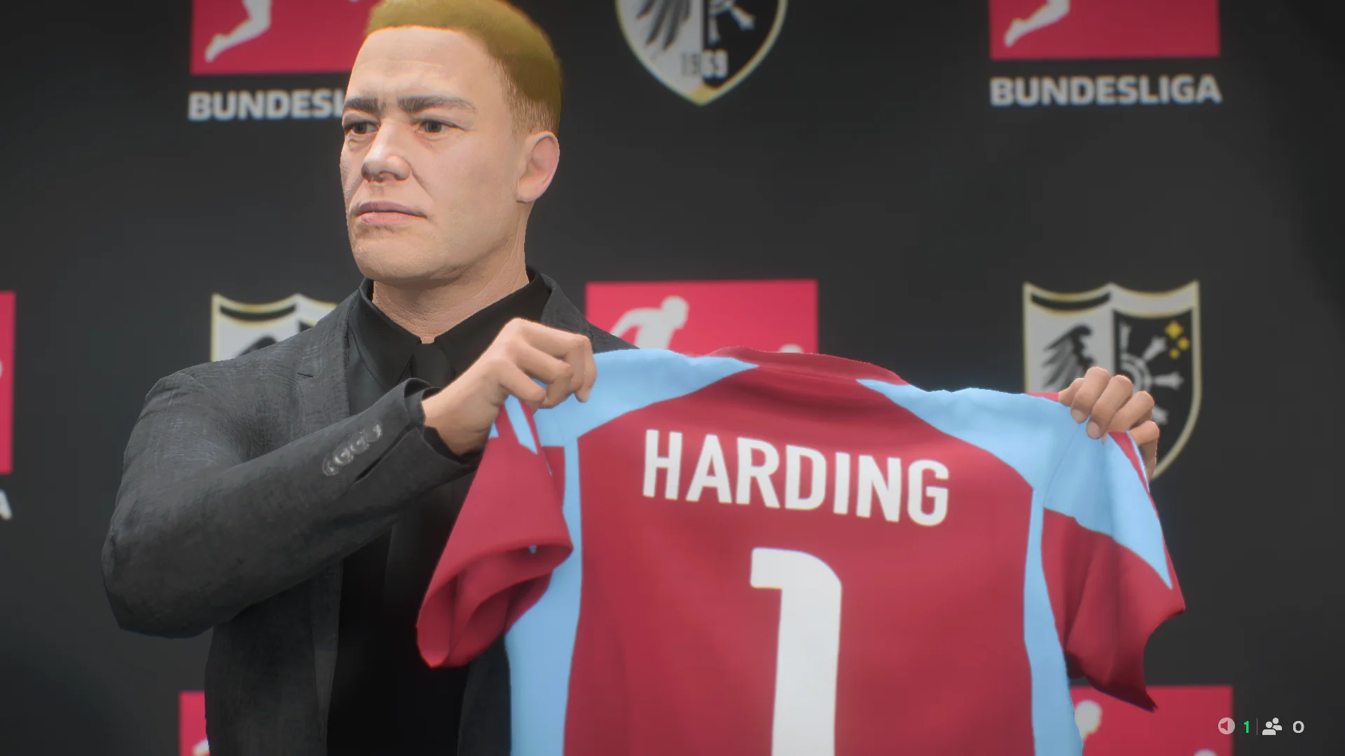 Das Bild zeigt einen neuen Trainer mit Create A Club im EA FC 26 Karrieremodus