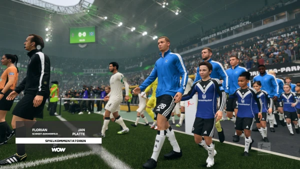 Das Bild zeigt den Hamburger SV im EA FC 26 Karrieremodus