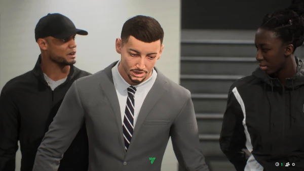 Das Bild zeigt den Transfer eines freien Spielers im EA FC 26 Karrieremodus