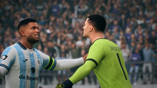Das Bild zeigt das Gameplay im EA FC 26 Karrieremodus mit TSV 1860 München