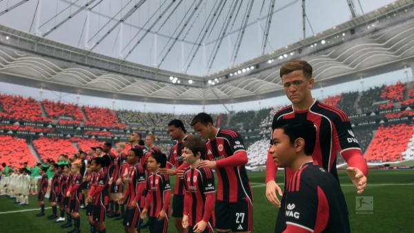 Das Bild zeigt Eintracht Frankfurt im EA FC 26 Karrieremodus
