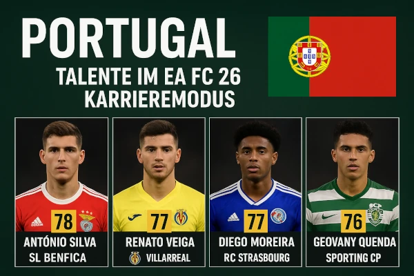 EA FC 26 Karrieremodus: Die besten portugiesischen Talente