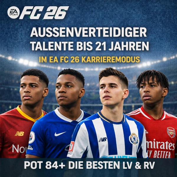 EA FC 26 Karrieremodus: Die besten Talente als Außenverteidiger