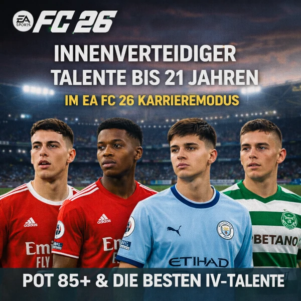 EA FC 26 Karrieremodus: Die besten Talente als Innenverteidiger