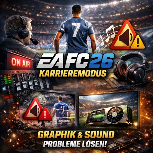 EA FC 26 Karrieremodus: Was tun gegen Sound- und Grafikprobleme?