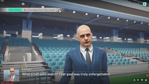 Das Bild zeiigt den Sega Football Club Championship als Konkurrenz zum EA FC 26 Karrieremodus