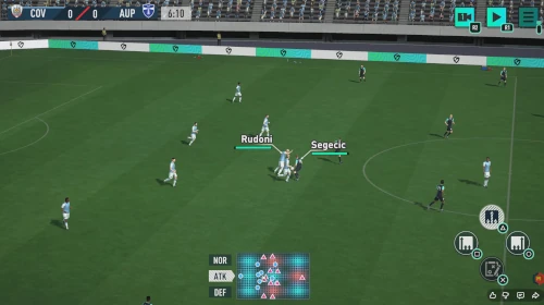 Das Bild zeiigt den Sega Football Club Championship als Konkurrenz zum EA FC 26 Karrieremodus