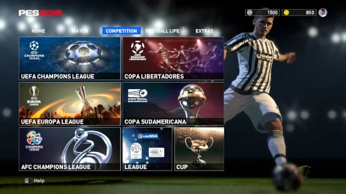 Das Bild zeigt eFootball im Vergleich zu UFL und dem EA FC 26 Karrieremodus