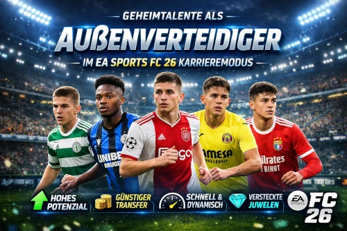 EA FC 26 Karrieremodus: Geheimtalente als Außenverteidiger
