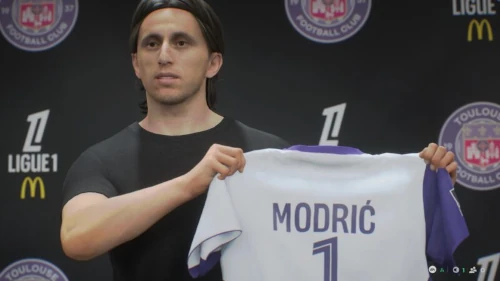 Das bid zeiigt LUka Modric als Trainer im EA FC 26 Karrieremodus