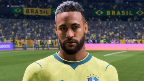 Das Bild zeigt Neymar, der immer noch fehlt in der brasilianischen Nationalmannschaft zum EA FC 26 Karrieremodus im Worlds Game Update