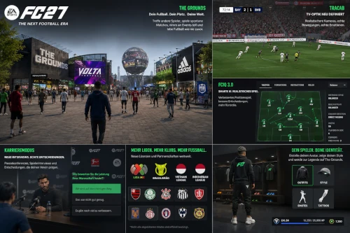 Das Bidl ist eine mögliche Visualisierung des EA FC 27 Karrieremodus