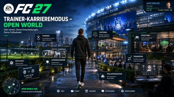 Werbung aus der Real World im FC 27? So könnte die Open World den Karrieremodus revolutionieren