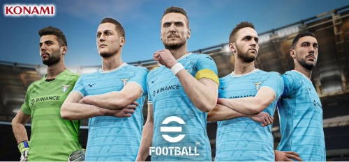 Das Bild zeigt Lazio Rom, das aus eFootball entfernt wird und von Konami zu EA für den EA FC 26 Karrieremodus bei FC 27 kommen könnte