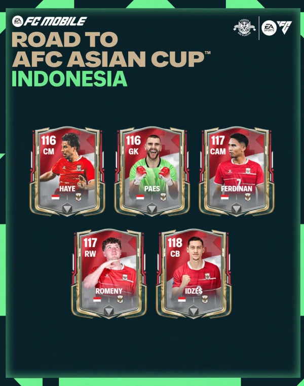 Das Bild zeigt den AFC Asian Cup in FC Mobile, der bald in den EA FC 27 Karrieremodus kommt