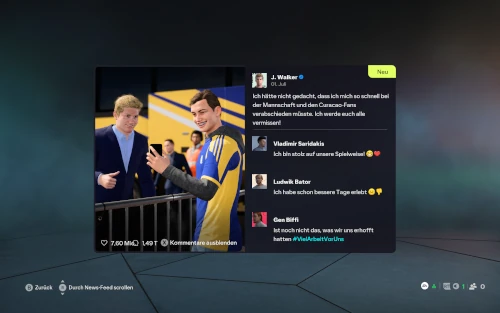 EA FC 27 Karrieremodus: So verändern neue Social-Media-Posts und Manager-Klamotten das Game