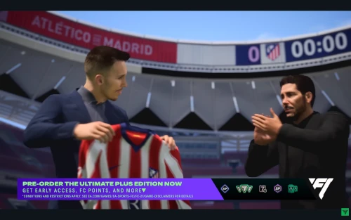 Das Bild zeigt einen Vereinstransfer im EA FC 27 Karrieremodus