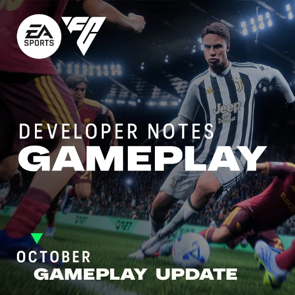 Das Bild zeigt das Gameplay Update im Oktober im EA FC 27 Karrieremodus