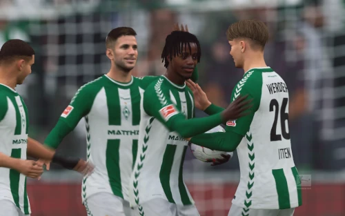Das Bild zeigt Borussia Mönchengladbach im EA FC 27 Karrieremodus