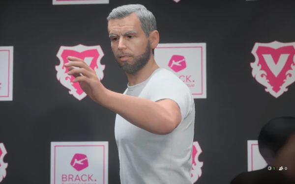 Das Bild zeigt Marco Rose als Trainer beim FC Vaduz im EA FC 27 Karrieremdodus
